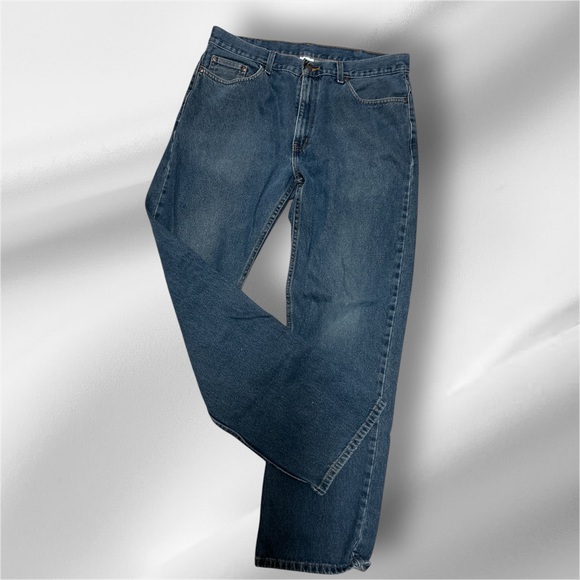 Faded Glory Relaxed Fit 36w X 34L #117371 PreLoved Faded Blue - Picture 3 of 8